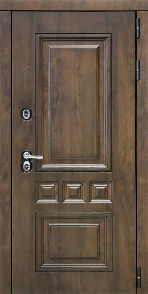 Входная дверь ДвериПРО Аура ПВХ 10мм Астрод веллуто бьянко DPRO222714 внешняя сторона